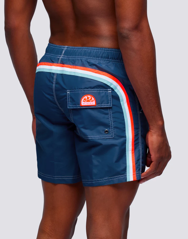 COSTUME DA BAGNO CORTO VITA ELASTICATA ICONIC TAFFETA - immagine 5