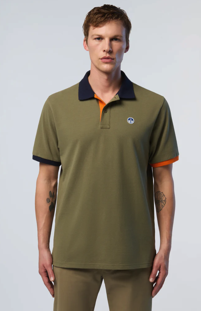 Polo con dettagli a contrasto - immagine 4