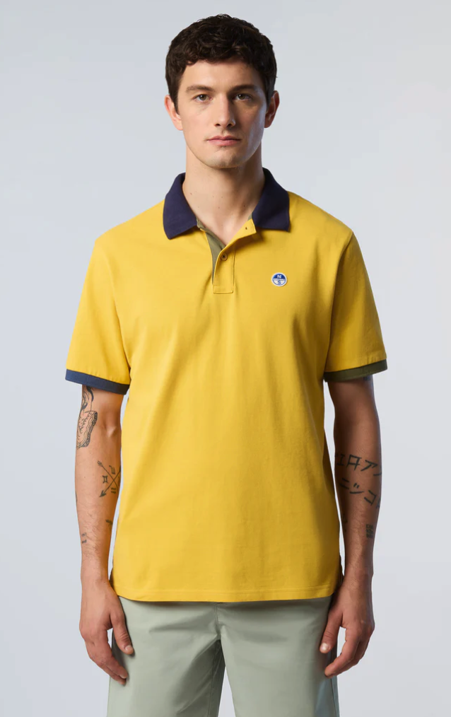 Polo con dettagli a contrasto - immagine 6