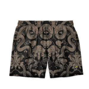 Short Classic Beachwear- Mamba Black
