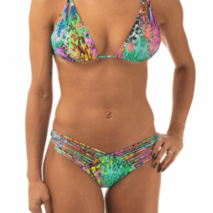 BIKINI TRIANGOLO DONNA ANIMALIER